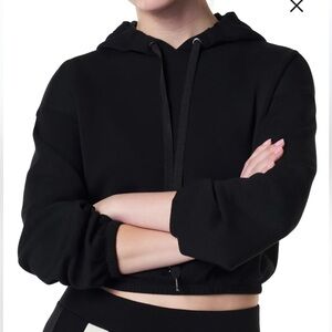 Spanx Airessentials Cinched Hoodie Black size M